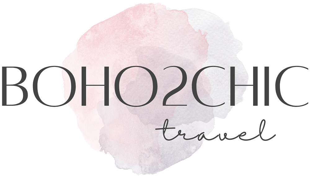 A logo for the oho 2 chi travel company with white background